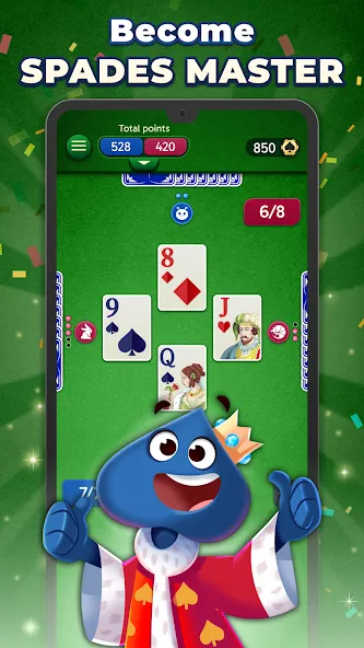 Spades Stars - Card Game screenshot 7