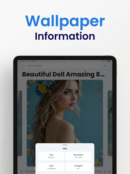 Doll Wallpapers 4K | HD screenshot 14