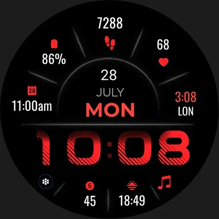 ML2U 127 Watch Face screenshot 26