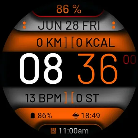 Watch Face J1 screenshot 7