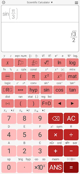 Scientific Calculator Pro screenshot 2