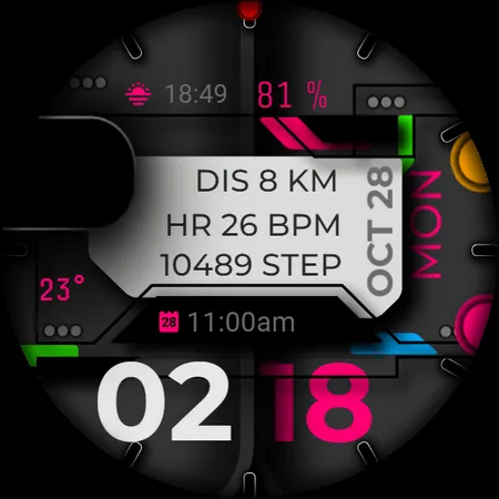 Watch Face H9 screenshot 10
