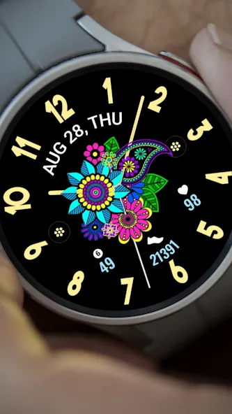 Vibrant Mandala Analog screenshot 1