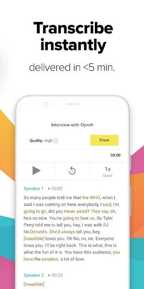 Temi - Record and Transcribe screenshot 3