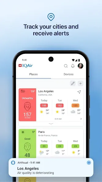 IQAir AirVisual | Air Quality screenshot 3