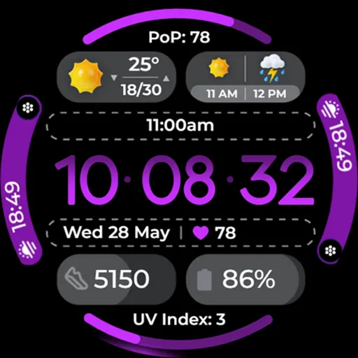 Minimal Weather Watch OMG 379 screenshot 31