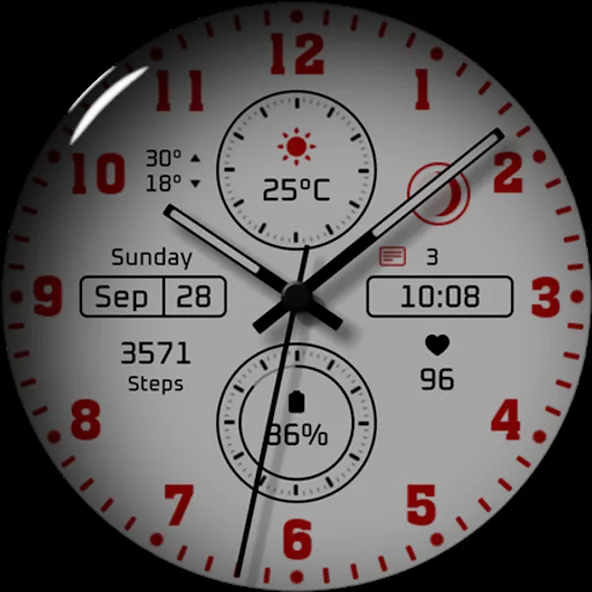 Watch face 10h08.com #76 screenshot 32