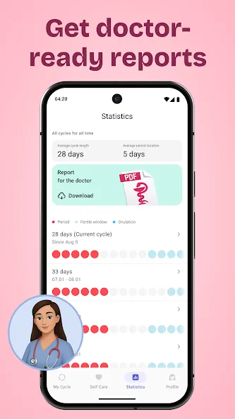 Clover: Period & Cycle Tracker screenshot 5