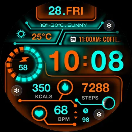 ML2U 217 Watch Face screenshot 25