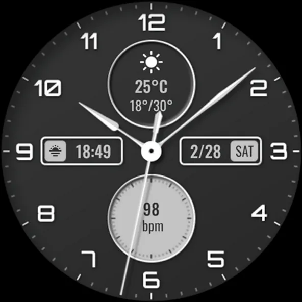 Watch face 10h08.com #136 screenshot 25