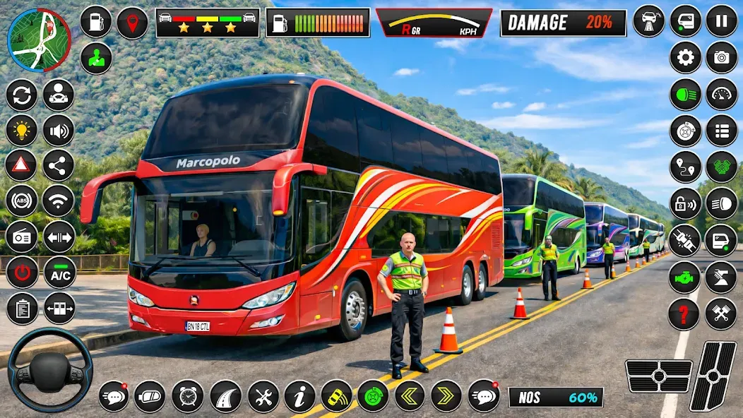 Coach Bus Mini Bus Simulator screenshot 1