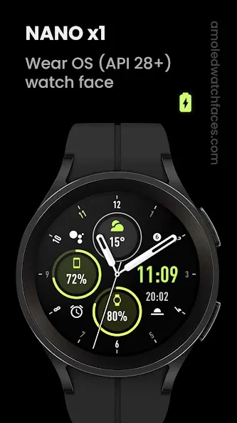 NANO x1: Watch face screenshot 1