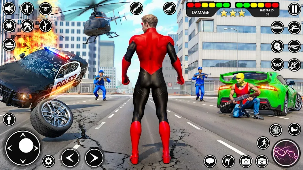 Spider Rope Hero City Rescue screenshot 4