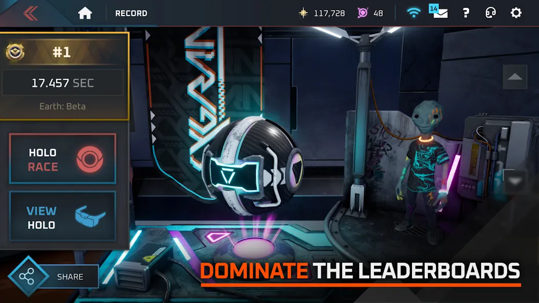 CYGRAM - Sci-Fi Racing screenshot 2