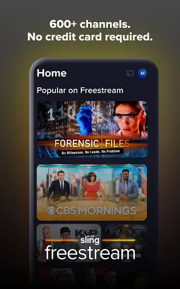 Sling: Live TV + Freestream screenshot 4