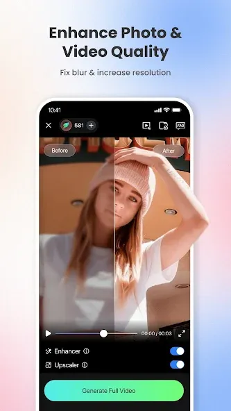 Fotor–AI Photo Editor&Enhancer screenshot 3