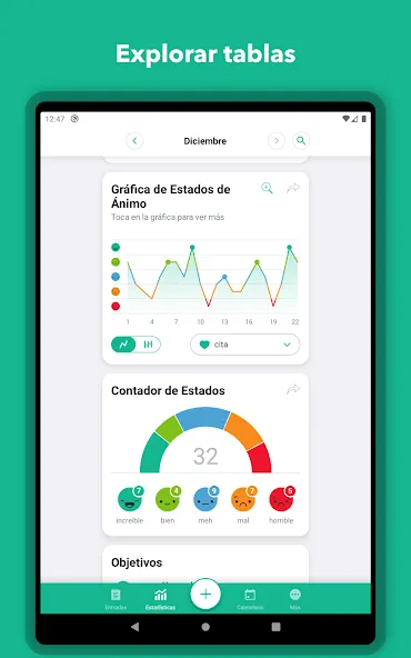 Daylio Diario: Diario Personal screenshot 12