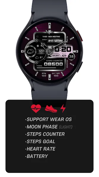 SamWatch AD Hybrid Metal screenshot 2
