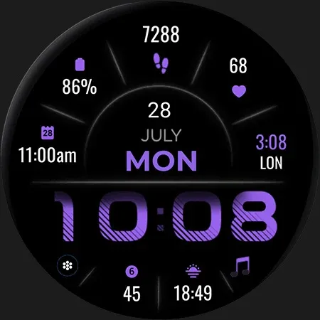 ML2U 127 Watch Face screenshot 30