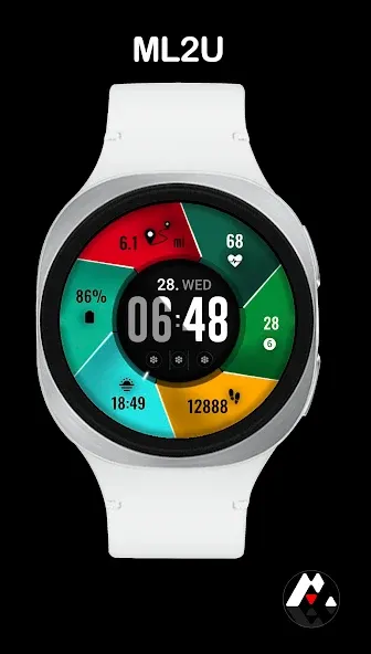 ML2U 95 Watch Face screenshot 4