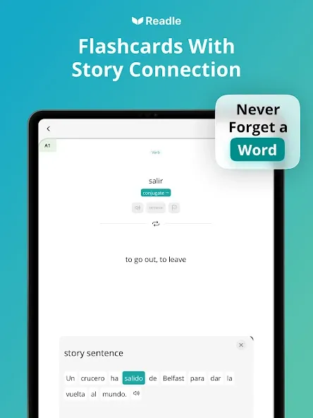 Learn Spanish: Daily Readle screenshot 14