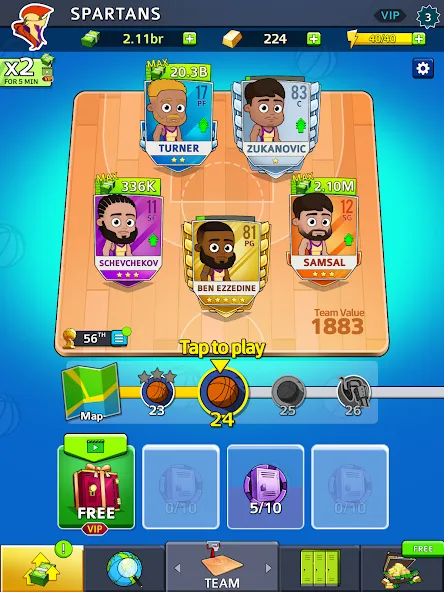 Idle Five Basketball Tycoon screenshot 9