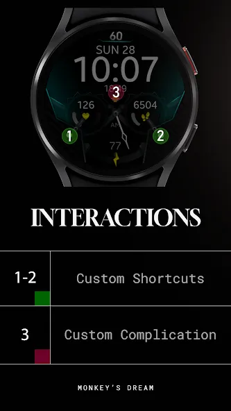 Dream 113 digital watch face screenshot 8