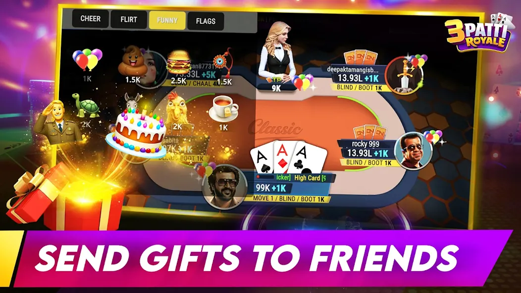 Teen Patti Royale: Gold League screenshot 6