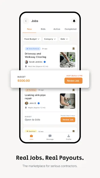 AllBetter JobPro: No Lead Fees screenshot 1