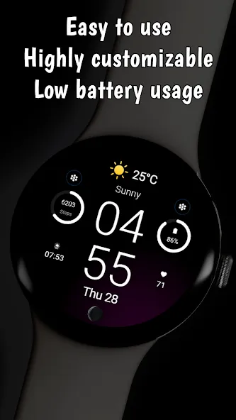 Minimalist Weather screenshot 2