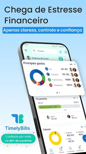 Faturas, Orçamento e despesas screenshot 1