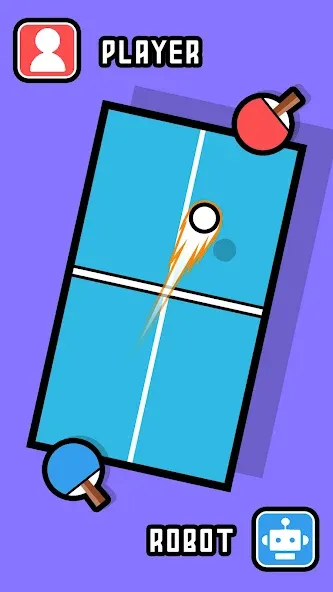 Tischtennis - 2 Player Games screenshot 2