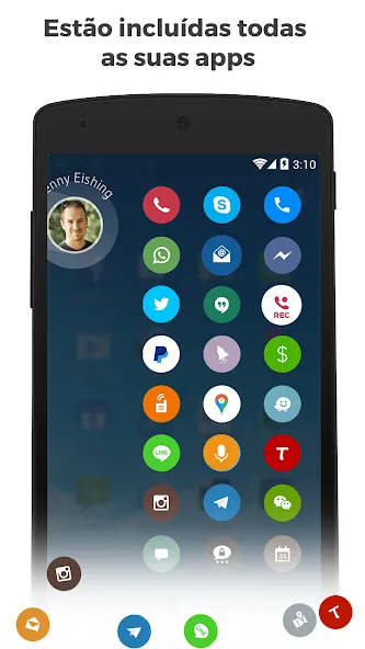 Contatos,ID de Chamadas: drupe screenshot 4