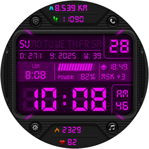 DIGI MONUS CTS60 Watch face screenshot 20