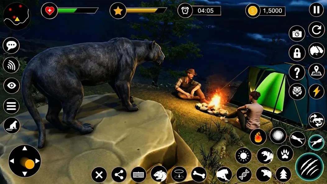 Wild Panther Life Simulator screenshot 4