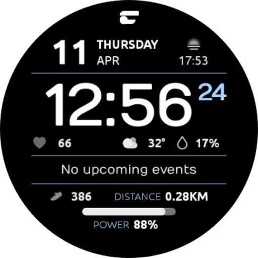 EXD035: Digital Watch Face screenshot 27