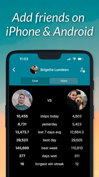 StepUp SCHRITTZÄHLER Pedometer screenshot 3