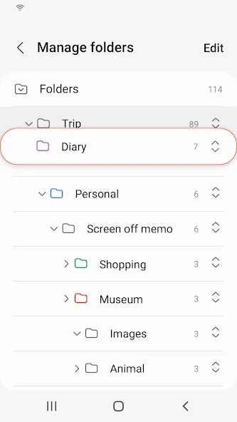 Samsung Notes screenshot 2
