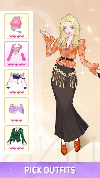 Shining Me: Glow Idol Dress Up screenshot 6