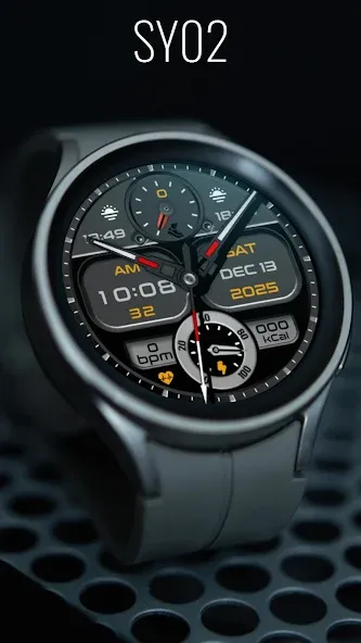 SY02 Watch Face For Wear OS screenshot 3
