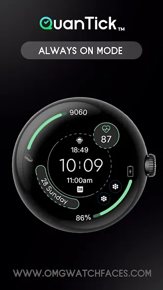 QuanTick 02 Minimal Watch Face screenshot 7