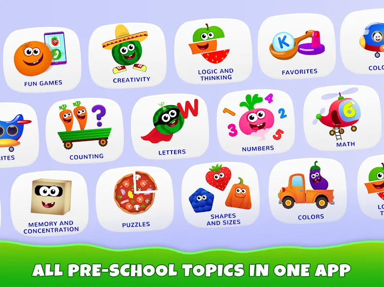 Funny Food Academy! Kids game! screenshot 17