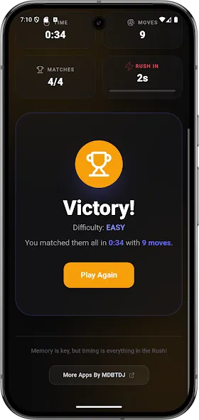 Memory Flip Rush Offline Play screenshot 8