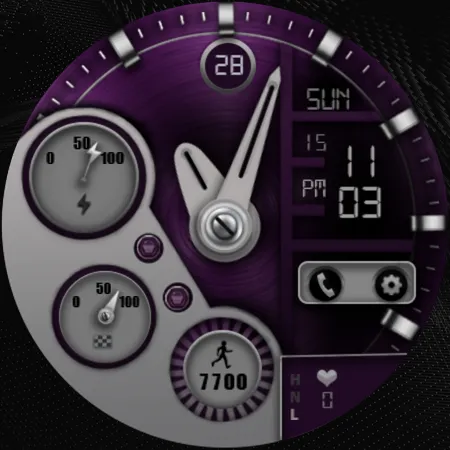 W-Design WOS053 - Watch Face screenshot 8
