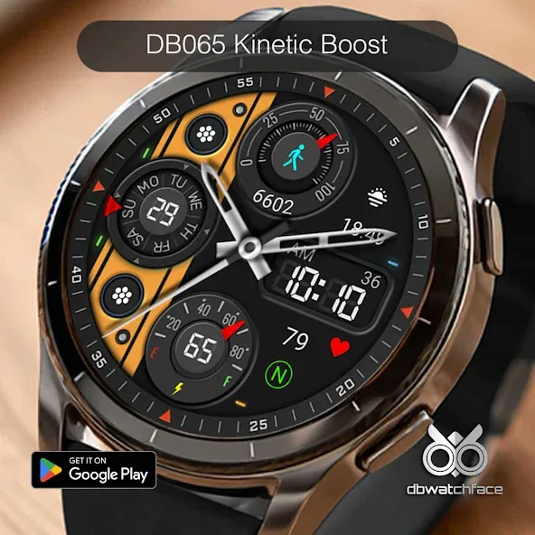 DB065 Kinetic Boost Watch Face screenshot 15