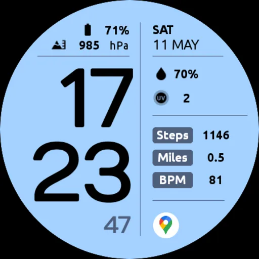 EXD043L: Digital Watch Face screenshot 32