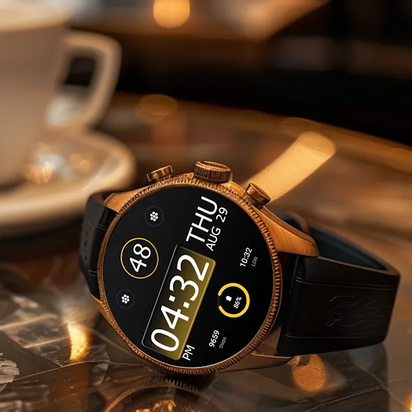 Key WF31 Digital Watch Face screenshot 4
