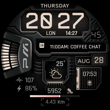 Cyberpunk Neon Watch Face screenshot 21