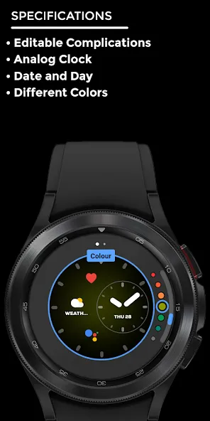 Night 43 - watch face screenshot 4