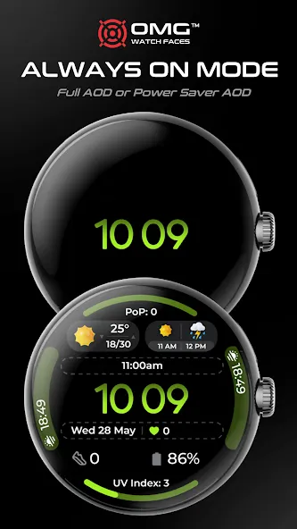 Minimal Weather Watch OMG 379 screenshot 6